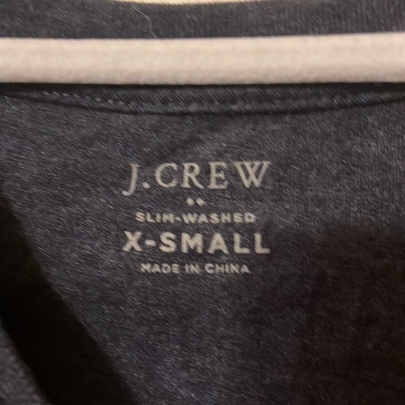 J. Crew pocket tee. Size x small. Sailboat design all over - Picture 3 of 3